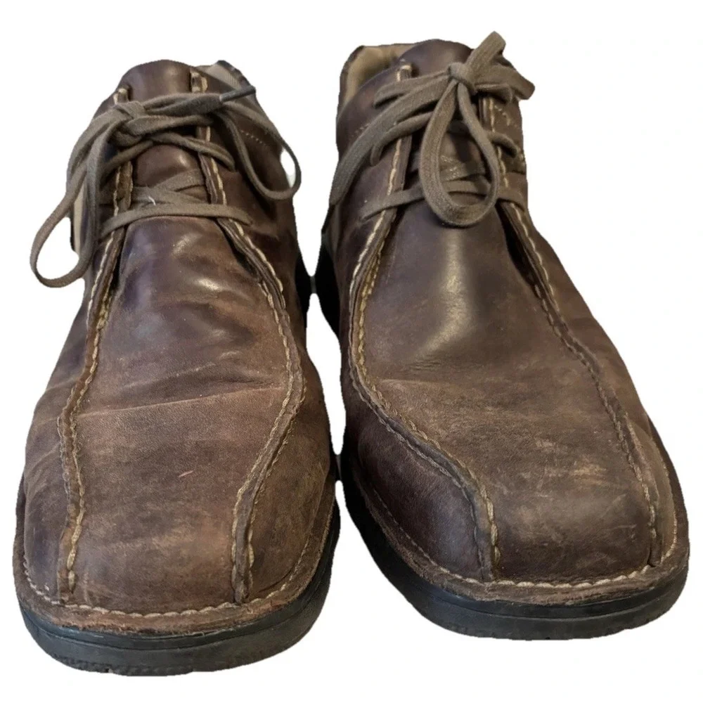 Clarks Originals Chukka Casual Leather Boots 33888 Men's‎ Size 11M Brown